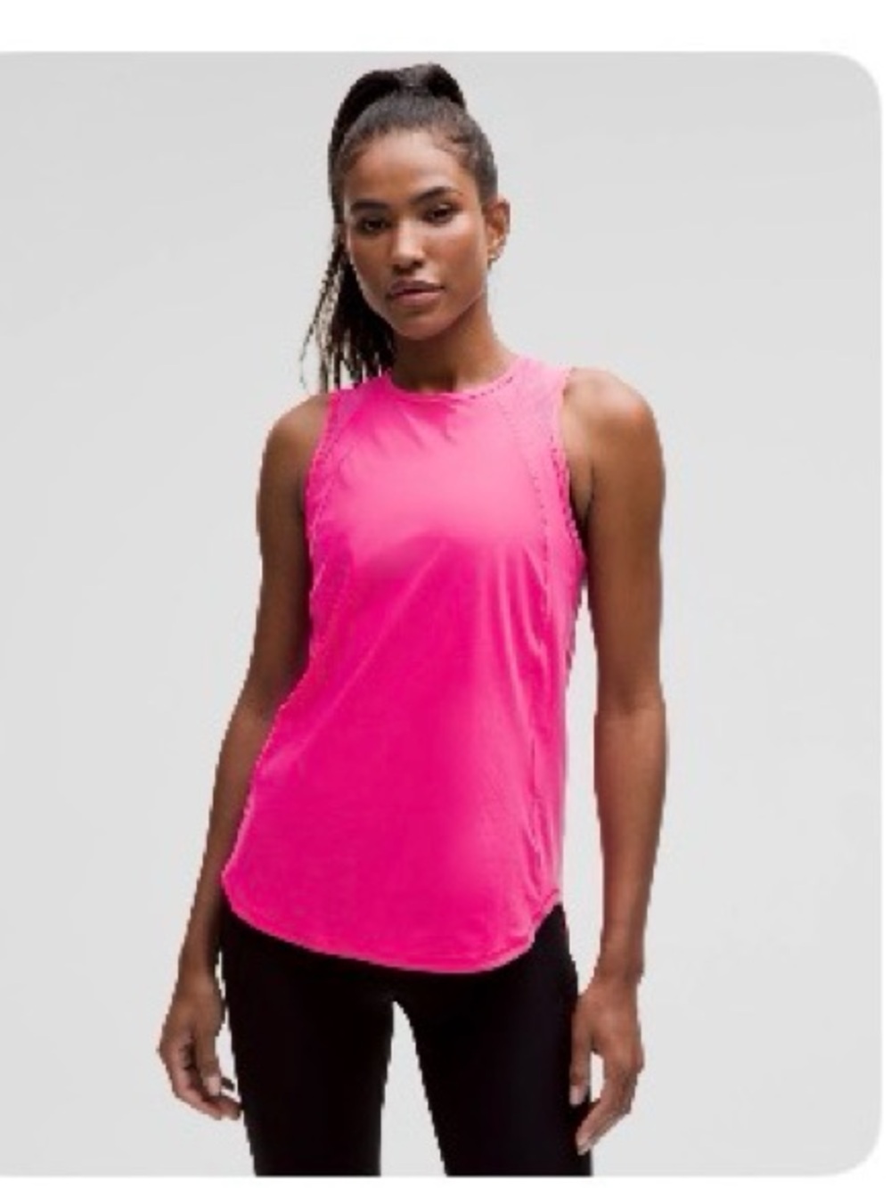 NEW LULULEMON Sculpt Tank Top *Back Vent